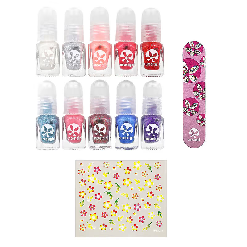 Water-Based Nail Polish Kit, Flare & Fancy, 12 Pieces | iHerb