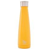 S'ip by S'well Stainless Steel Water Bottle - 15 Fl Oz - Orange Cream Taffy - Double-Layered Vacuum- | Amazon (US)