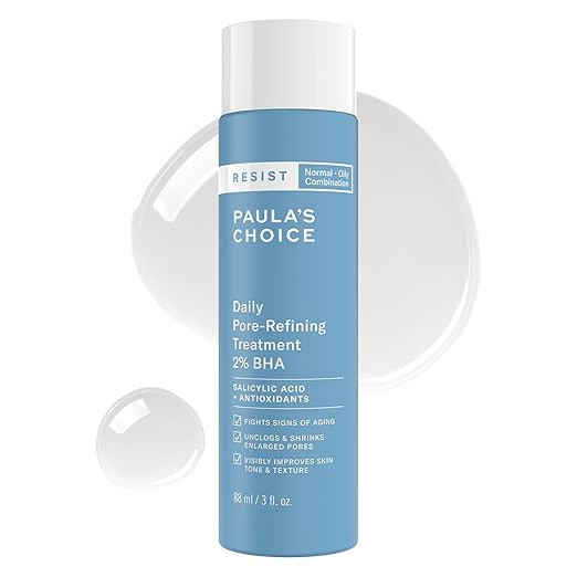 Paula's Choice RESIST Daily Pore Refining Treatment 2% BHA Exfoliant, Face Exfoliator with Salicy... | Amazon (US)