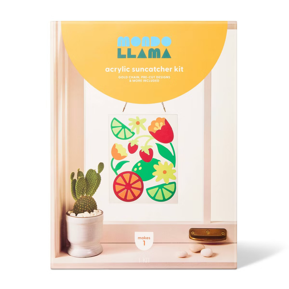Fruit Acrylic Suncatcher Craft Kit - Mondo Llama™ | Target