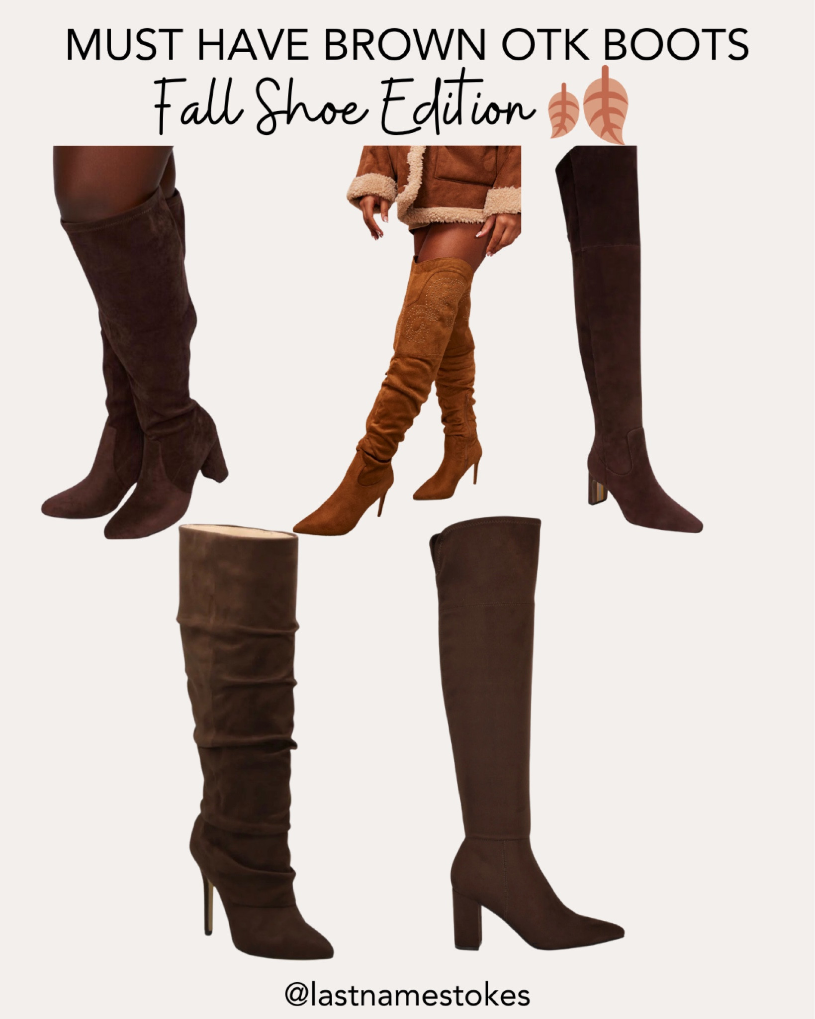 Brown over the knee boots for Fall! Boot season has arrived and these are the perfect shoes to wear over or under your Fall wardrobe 🍂

#LTKOver40 #LTKShoeCrush #LTKStyleTip