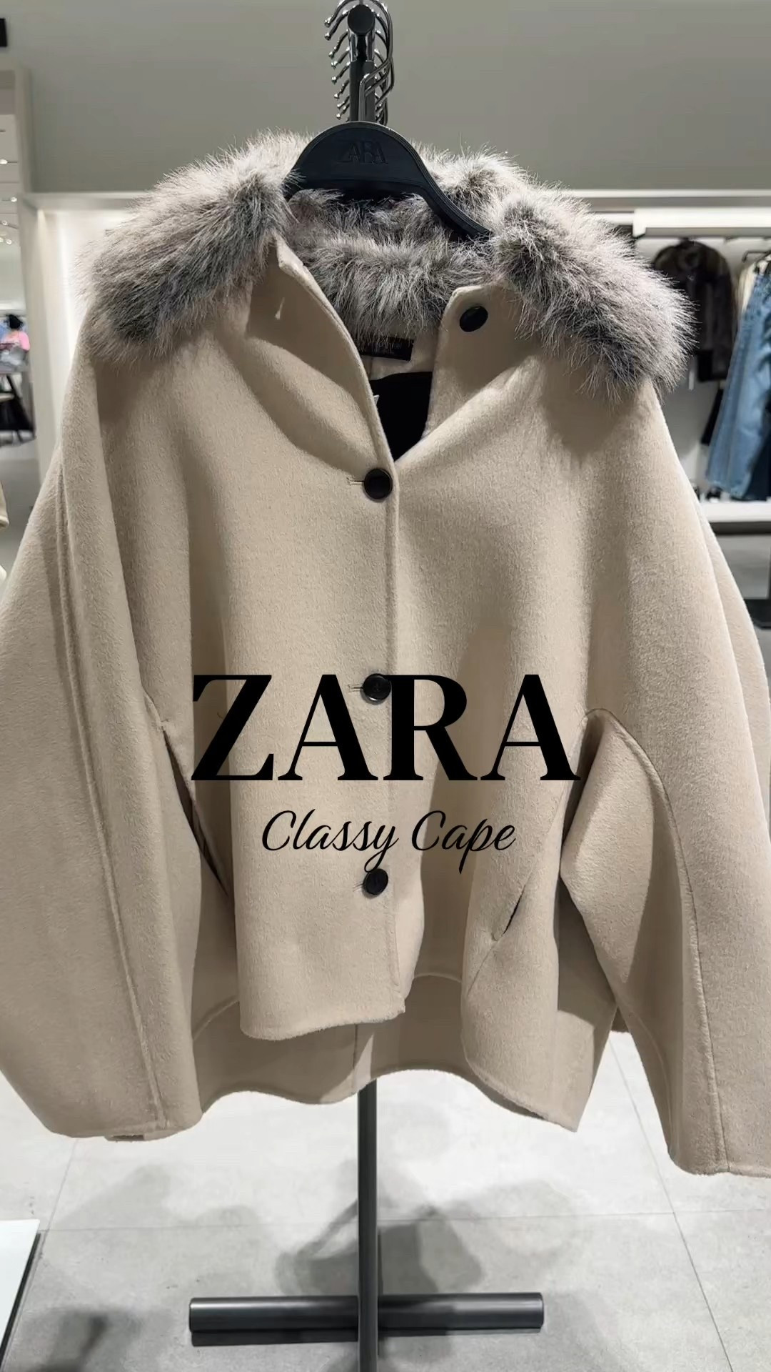 Zara cape 