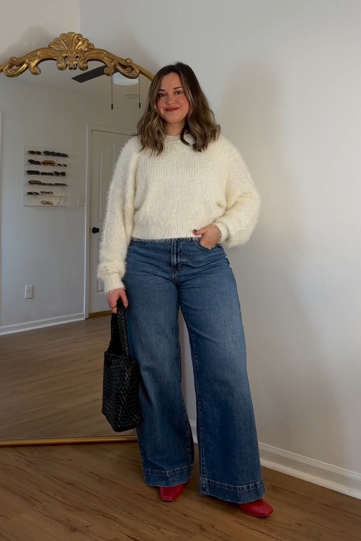 Code: 25KACEY at JCPenney!
Casual winter outfit 

Sweater- medium, tts
Jeans- sized up 1 size 
Flats - sized up 1/2 size 


#LTKSeasonal #LTKSaleAlert #LTKFindsUnder50