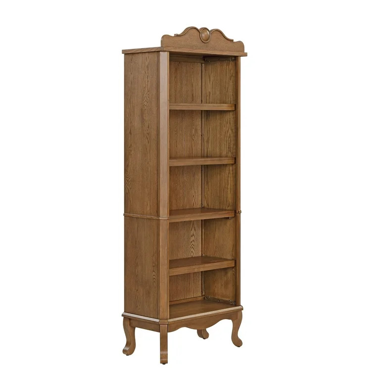 The Pioneer Woman Helen Bookcase Made With Solid Wood Frame, Heirloom Brown - Walmart.com | Walmart (US)