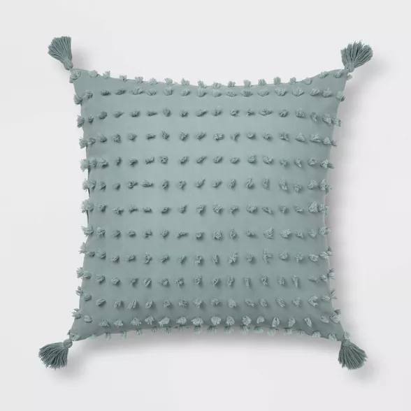 Euro Clipped Tassel Decorative Throw Pillow - Opalhouse™ | Target