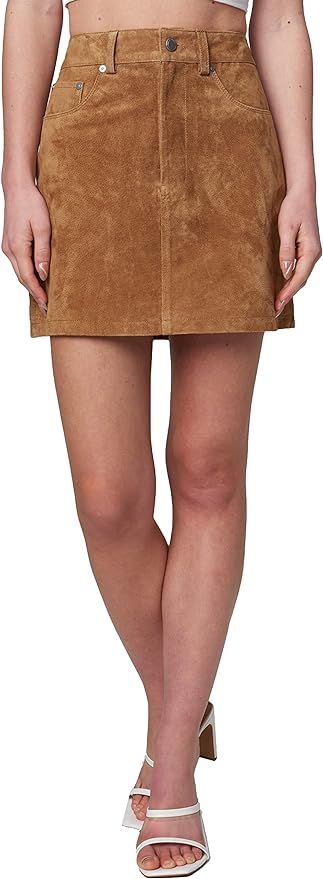 [BLANKNYC] Womens Real Suede Mini Skirt | Amazon (US)