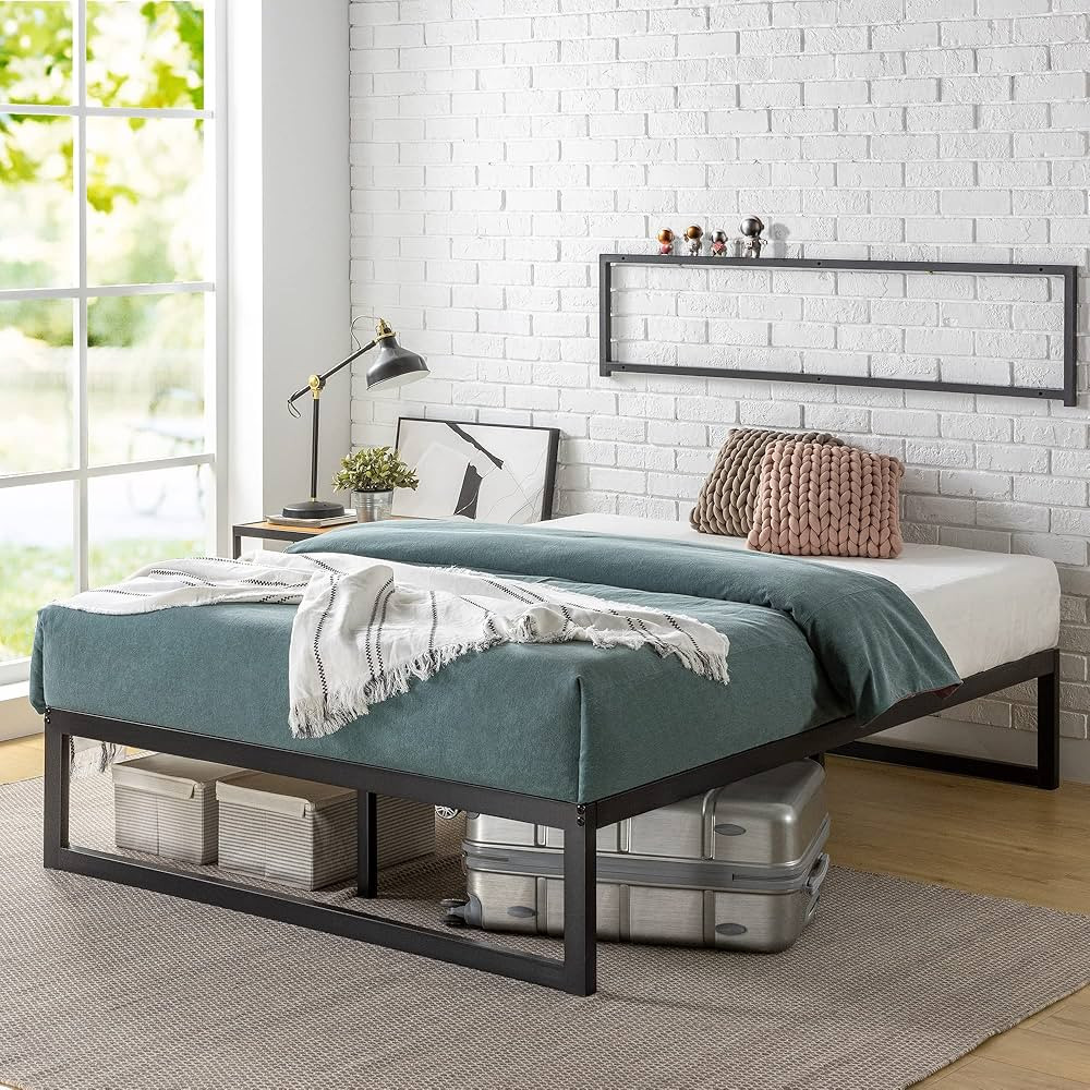 ZINUS Abel Metal Platform Bed Frame / Mattress Foundation with Steel Slat Support / No Box Spring... | Amazon (US)