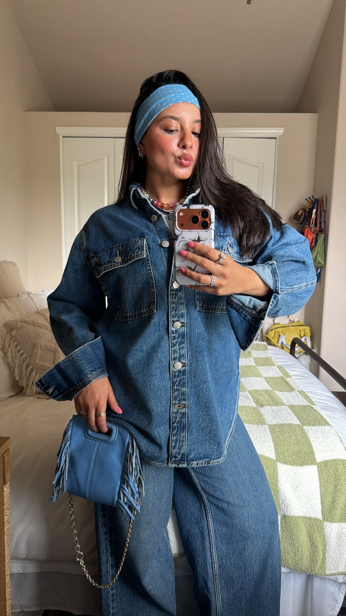 denim on denim outfit⭐️

#LTKootd #LTKSeasonal #LTKPetite