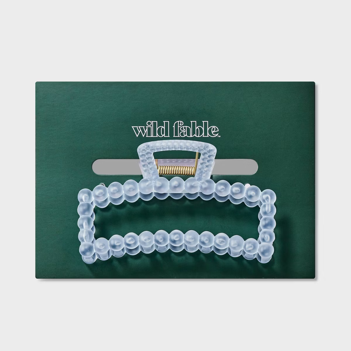 Rectangle Bubble Claw Hair Clip - Wild Fable™ Blue | Target