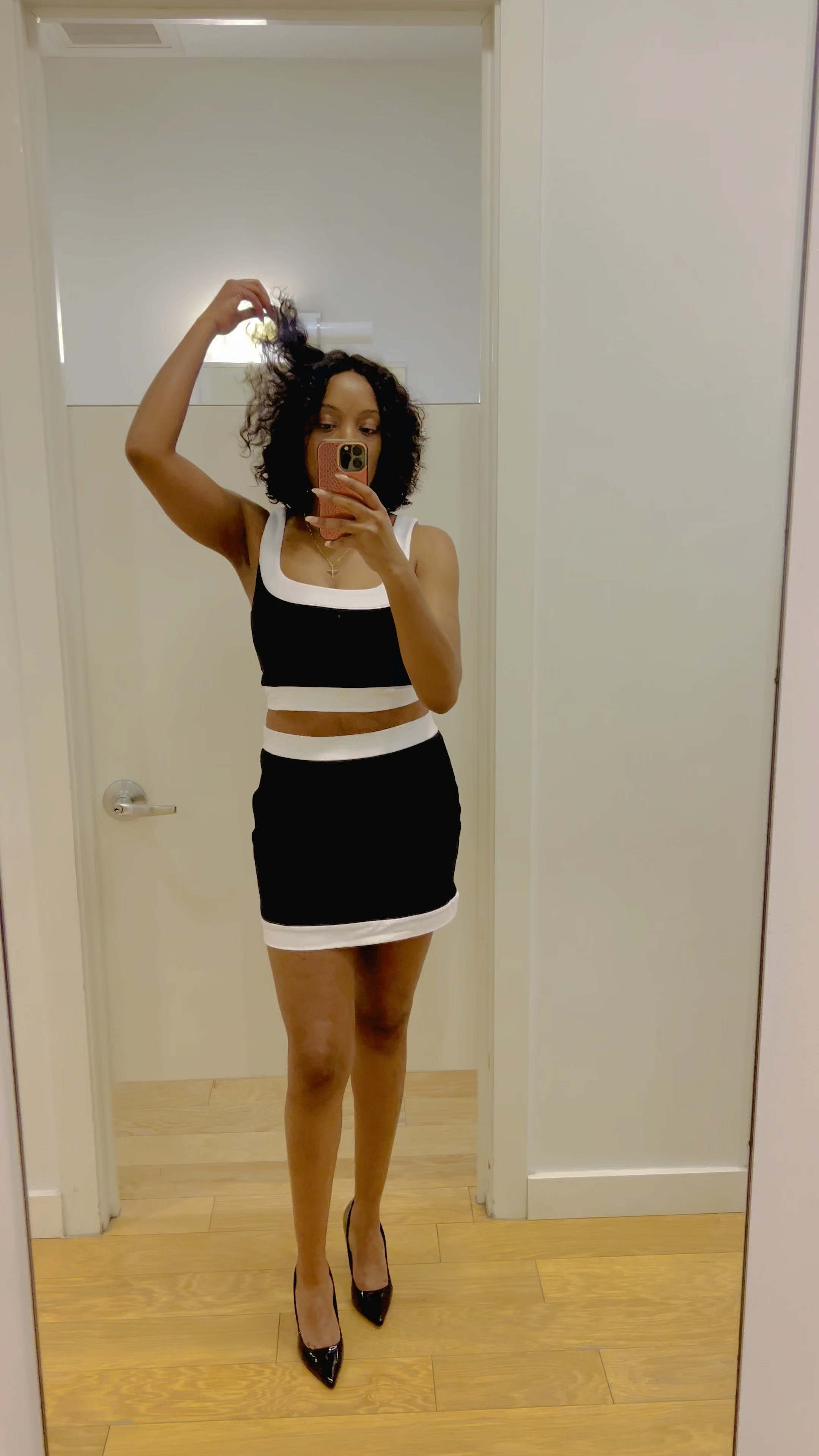 Feeling fierce and fabulous in this Body Contour Stretch Cotton Tipped Square Neck Cropped Tank & skirt set! Loving how it hugs every curve just right. Confidence level? T

#LTKfindsunder100 #LTKsalealert #LTKstyletip