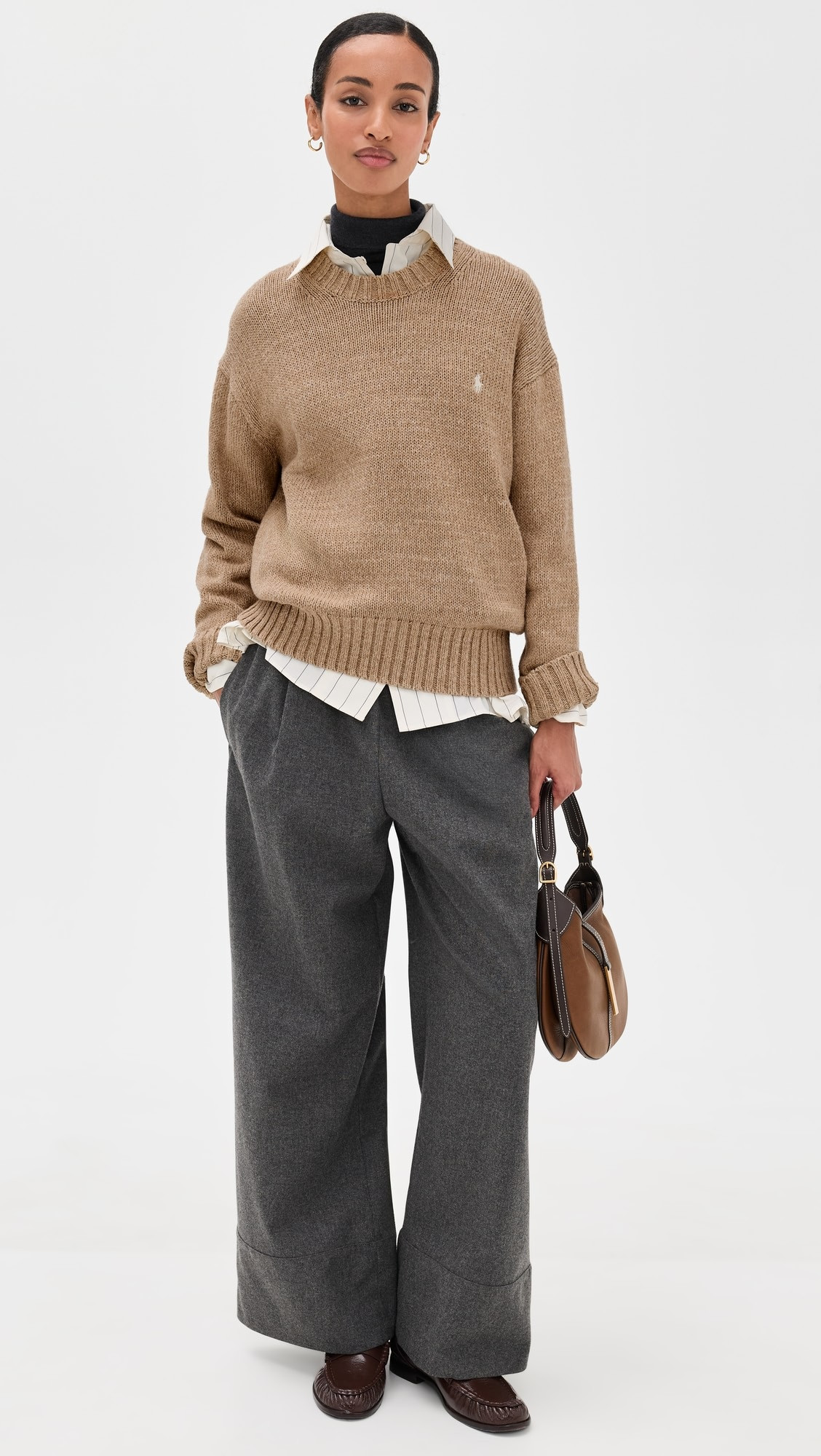 Cotton-Long Sleeve-Crew Neck-Pullover | Shopbop