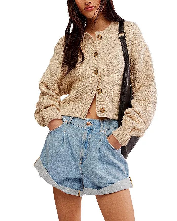 Free People Lila Cotton-Blend Cardigan Back to results -  Women - Bloomingdale's | Bloomingdale's (US)