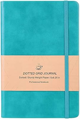 Dotted Grid Notebook/Journal - Dot Grid Hard Cover Notebook, Premium Thick Paper with Fine Inner ... | Amazon (US)