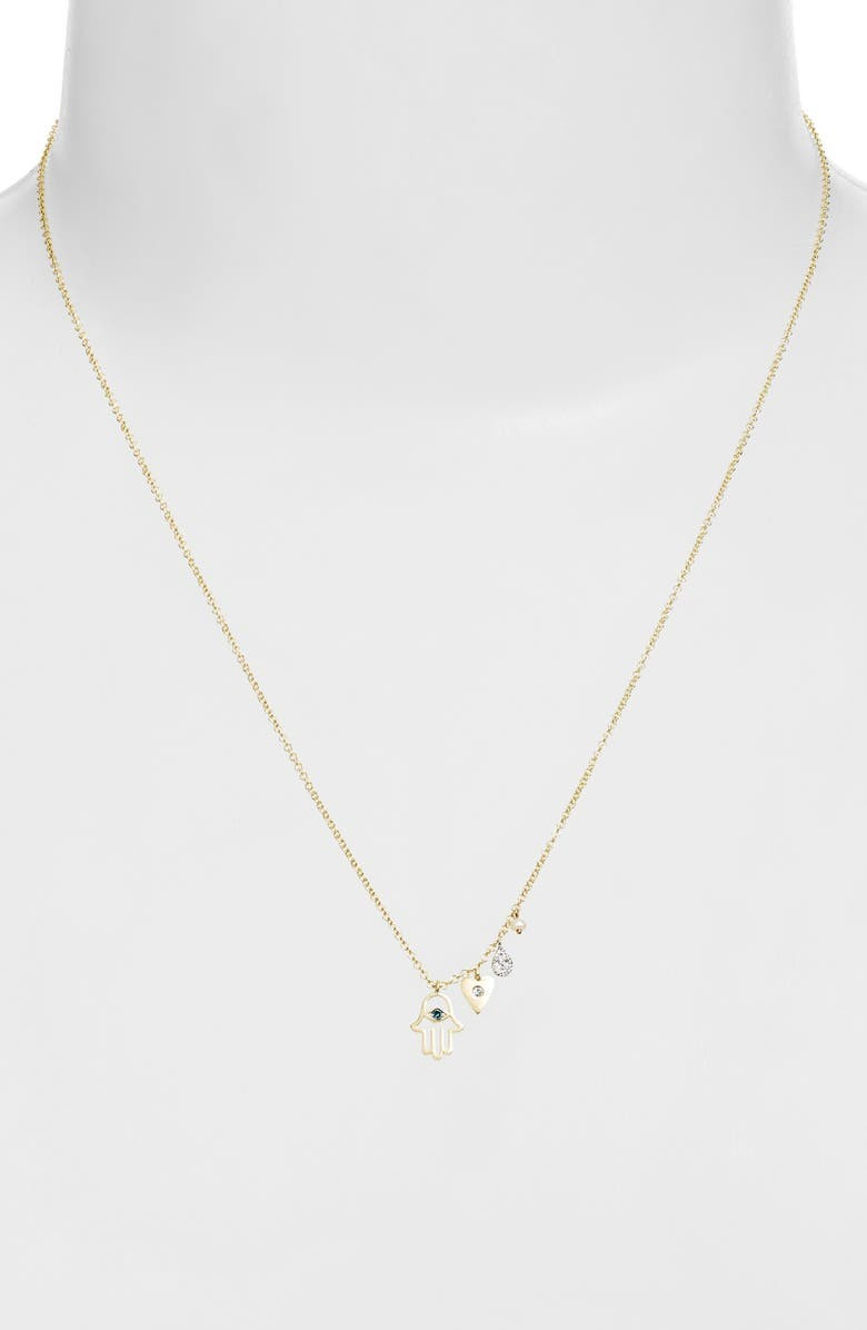 Hamsa Charm Necklace | Nordstrom | Nordstrom