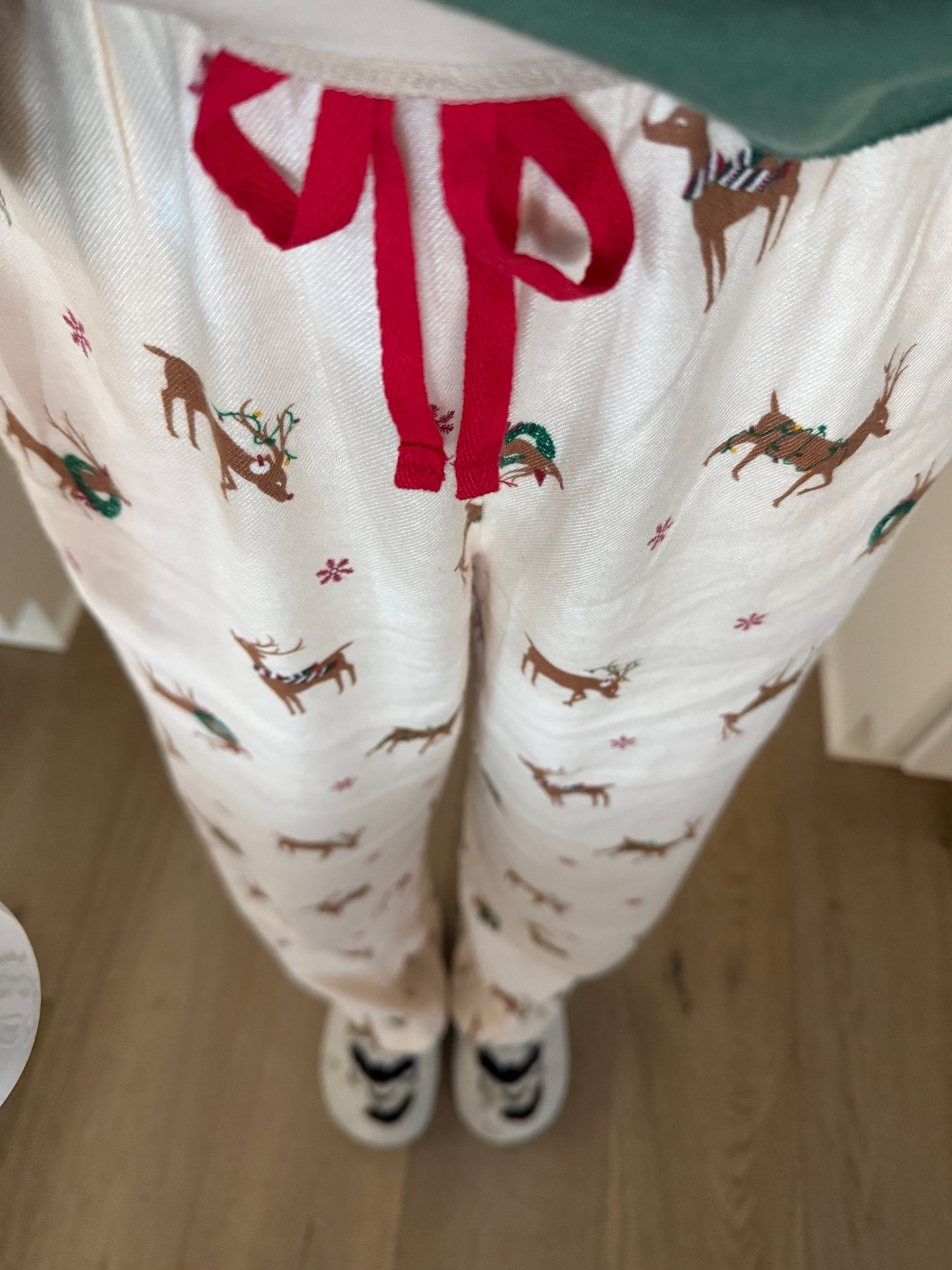 Sonoma brand pajama pants from Kohl’s are the best! So comfortable and $15 🙌 the reindeer’s are so cute and I think I’m gonna go back and get the pink pair with trees too 

#LTKSaleAlert #LTKHoliday #LTKGiftGuide