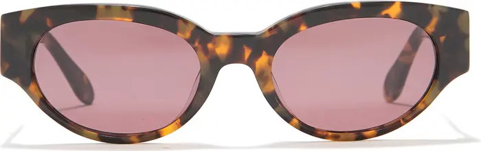 BCBG MAXAZRIA 53mm Chunky Oval Sunglasses | Nordstromrack | Nordstrom Rack