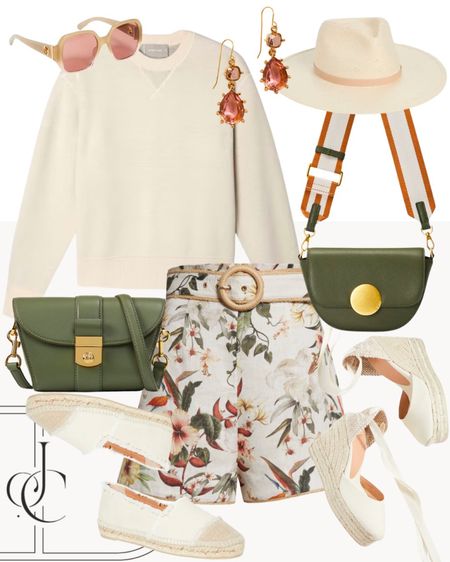 Living in this in between weather is hard to know what clothes to grab for. So, I like to live in shorts and layers with sweaters and tees so I can change as much as the weather! 

Printed shorts, cashmere sweater, loafers, hats, sandals 

#LTKover40 #LTKshoecrush #LTKstyletip