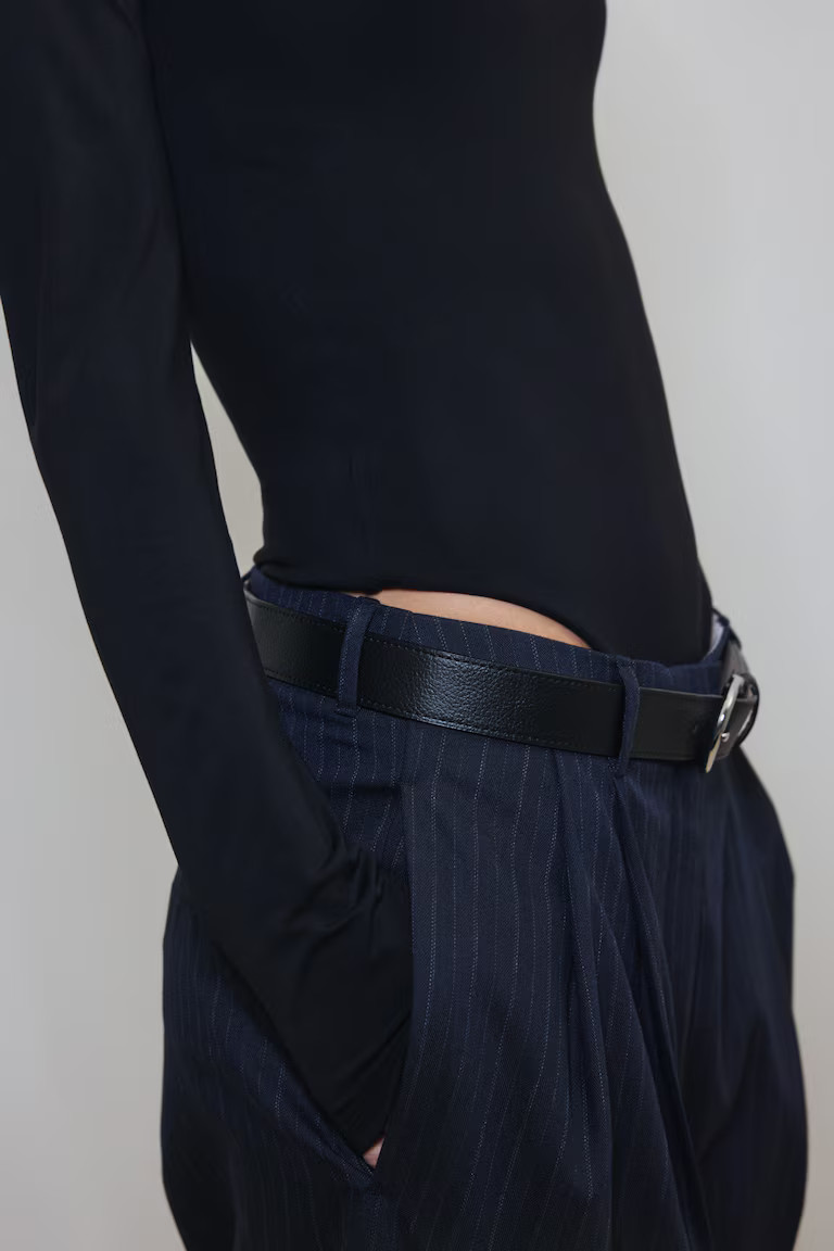 H & M - Sculpting Long-sleeved thong body - Brown | H&M (UK, MY, IN, SG, PH, TW, HK)