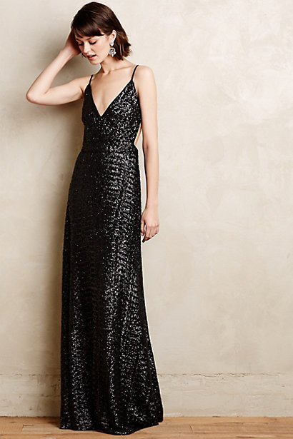 Starlight Sequin Gown | Anthropologie (US)
