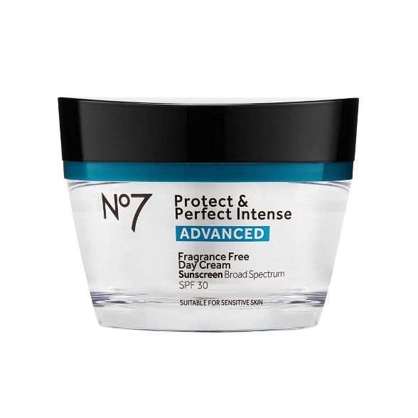 No7 Protect &#38; Perfect Intense Advanced Fragrance Free Day Cream with SPF 30 - 1.69 fl oz | Target