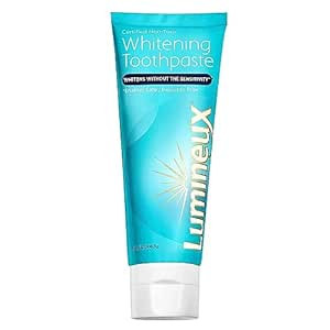 Lumineux Teeth Whitening Toothpaste - Natural & Enamel Safe for Sensitive & Whiter Teeth - Certif... | Amazon (US)