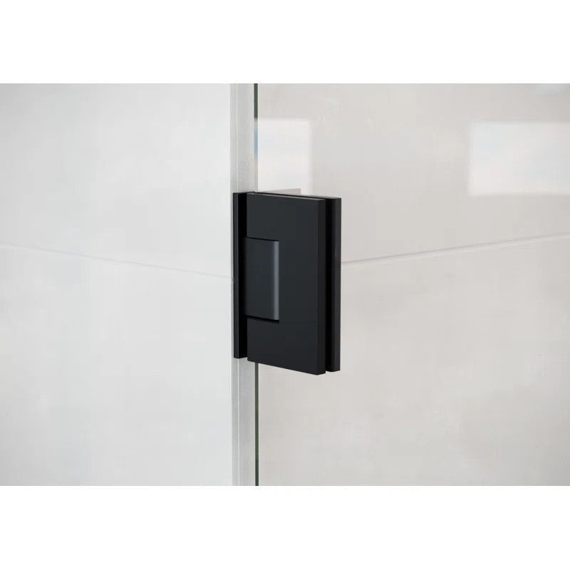 Albedo 34 in. x 58 in. Fully Frameless Glass Bathtub Shower Door | Wayfair North America