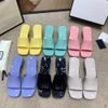 Womens Rubber Slide Sandal Slipper Pastel 2021ss Women Sandals High Heels Slides Platform Chunky ... | DHGate