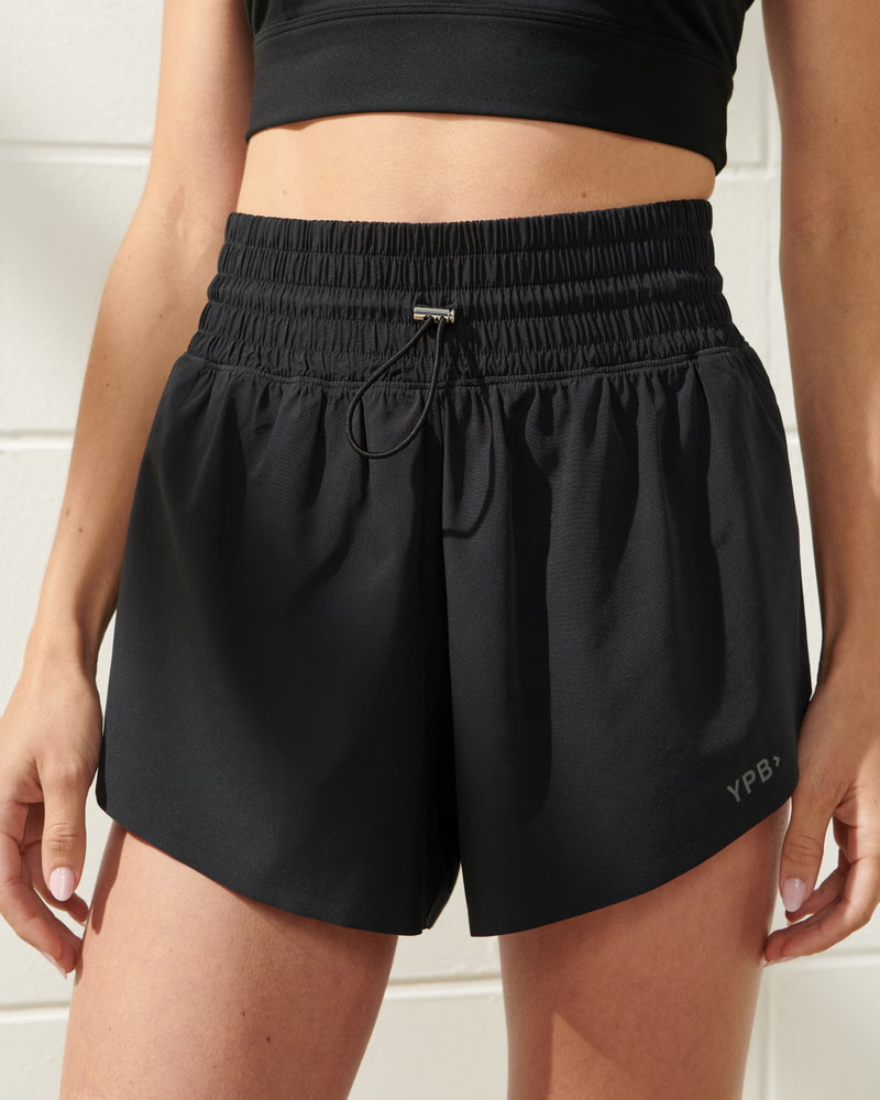 YPB motionTEK Ultra High Rise Lined Flyaway Short | Abercrombie & Fitch (US)
