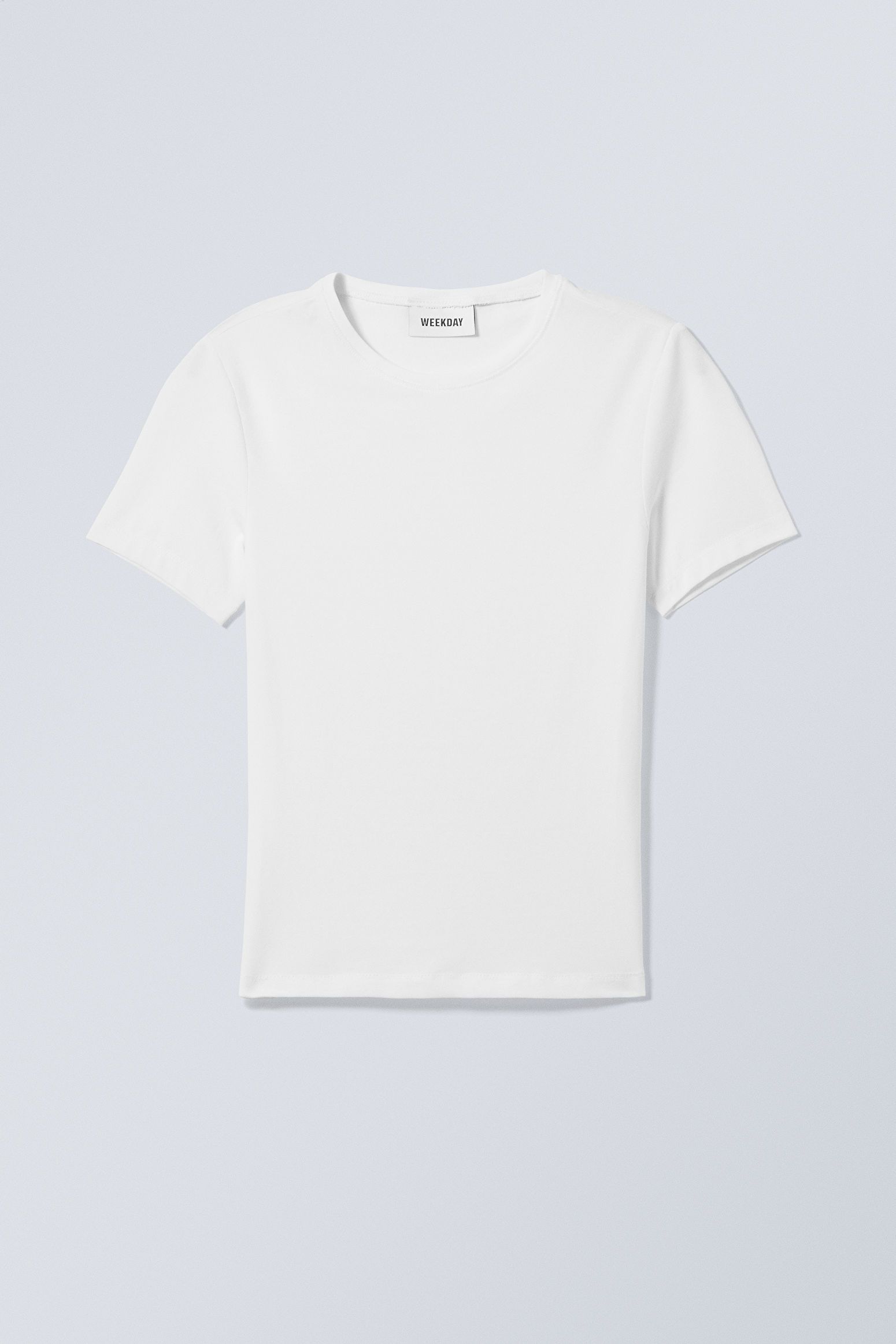 Slim Fitted T-shirt | Weekday