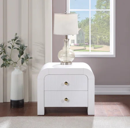 Moncure Solid Wood Nightstand | Wayfair North America