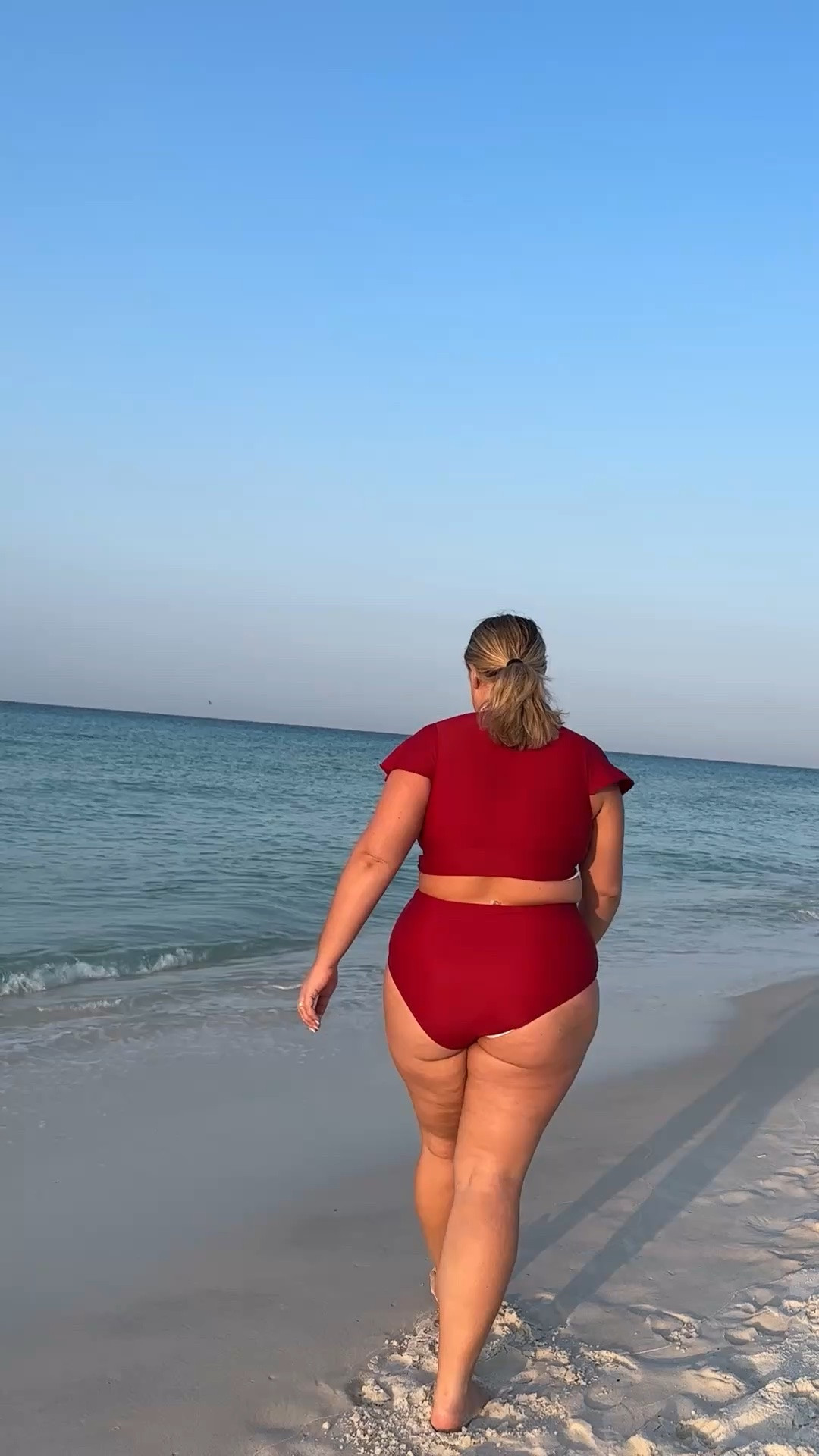 Flutter sleeve bikini from Amazon - high waisted, full coverage booty, Amazon find, plus size swimsuit

#LTKMidsize #LTKPlusSize #LTKSwim