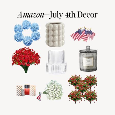 Amazon July 4th Decor!