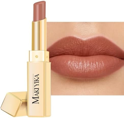 MAKI YIKA Moisture Nude Lipstick for Women Hydrate Lip Balm for Dry Cracked Lips Weightless Gloss... | Amazon (US)