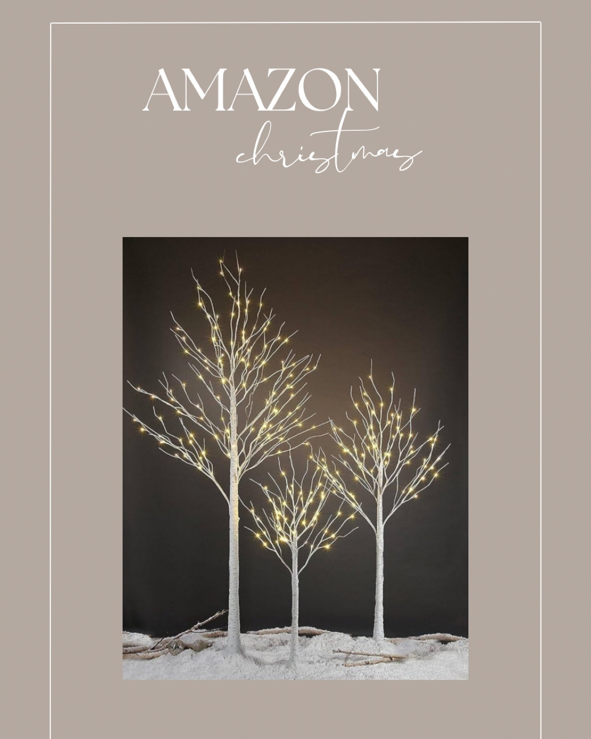 My favorite indoor/outdoor twig tree trio is ON SALE today! These rarely go on sale! 

#LTKHome #LTKHoliday #LTKSeasonal