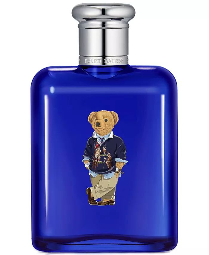 Men's Polo Blue Eau de Toilette Limited Bear Edition Spray, 4.2 oz. | Macy's