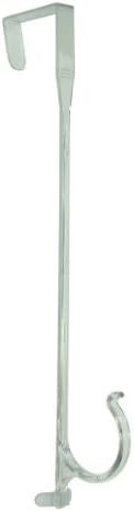 Adams Christmas 9202-99-1740 Over Door Wreath Holder, Clear | Amazon (US)
