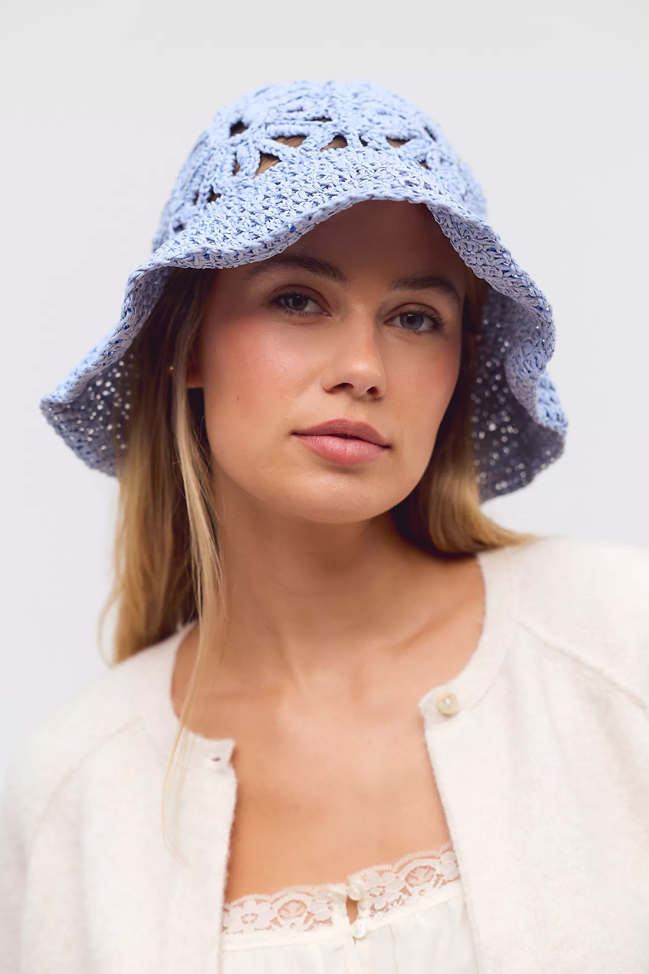 Cut-Out Daisy Straw Hat | Free People (Global - UK&FR Excluded)