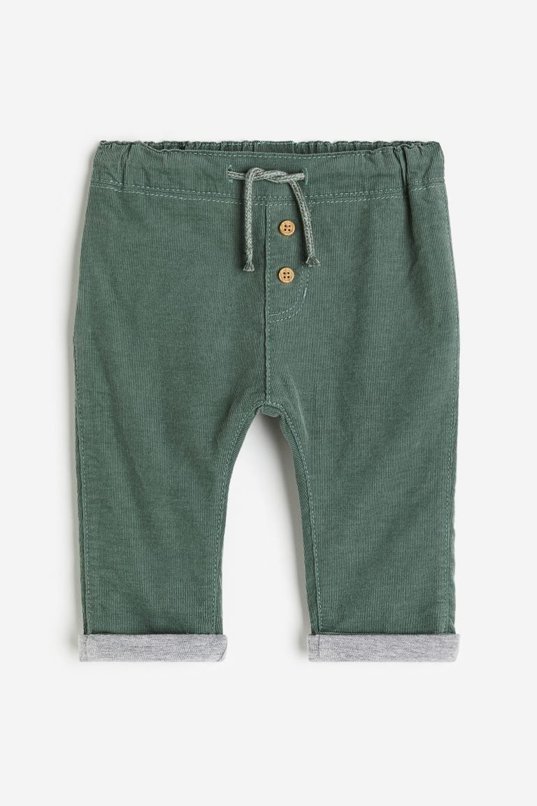 Fully Lined Corduroy Pants | H&M (US + CA)