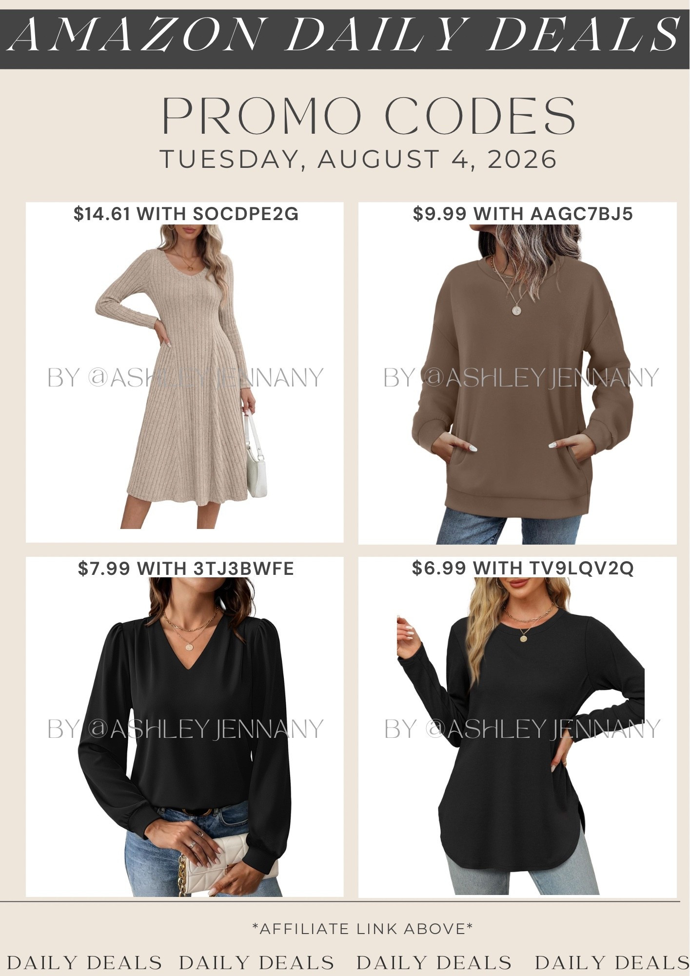 Amazon deals

#LTKSaleAlert #LTKMidsize #LTKSeasonal