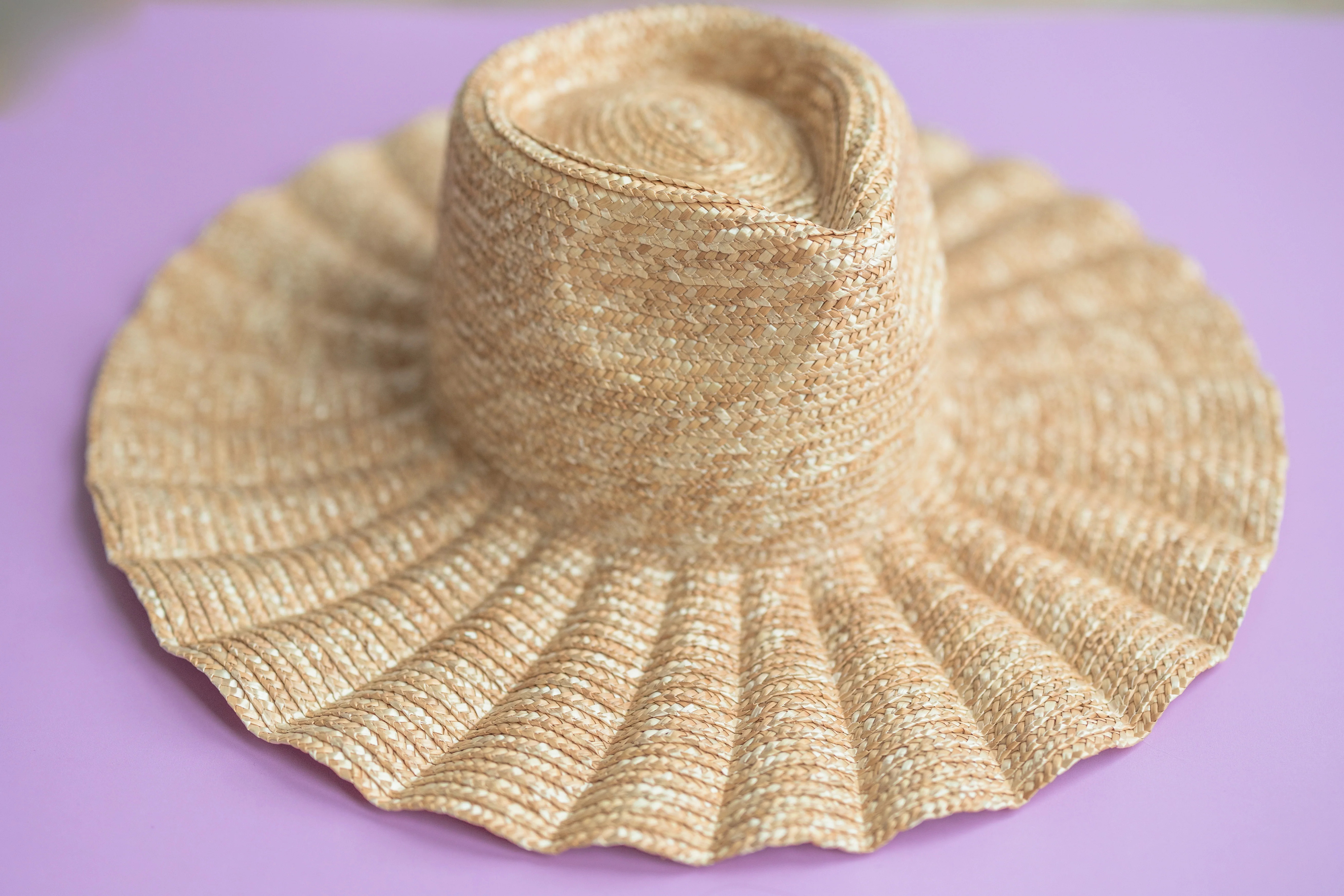 Palm Ruffle Hat | Bandette Bands