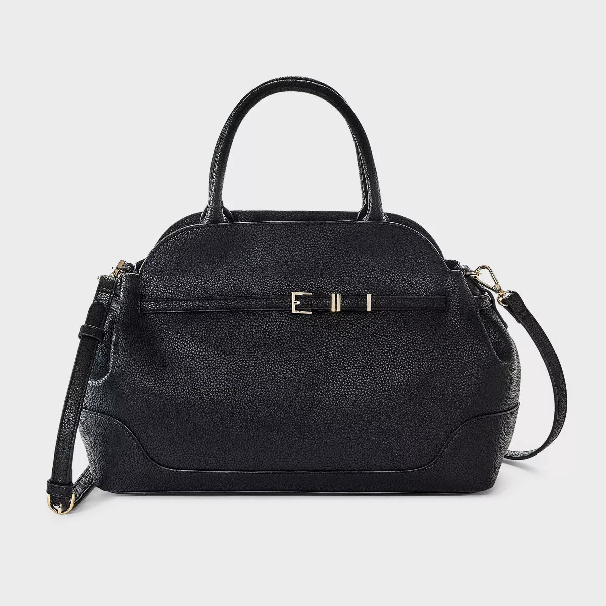 Belted Satchel Handbag - A New Day™ Black | Target