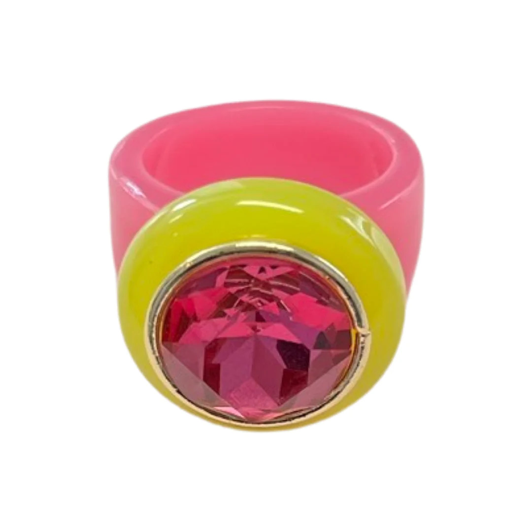 City Girl Ring - Pink/Green | Smith & Co. Jewelry