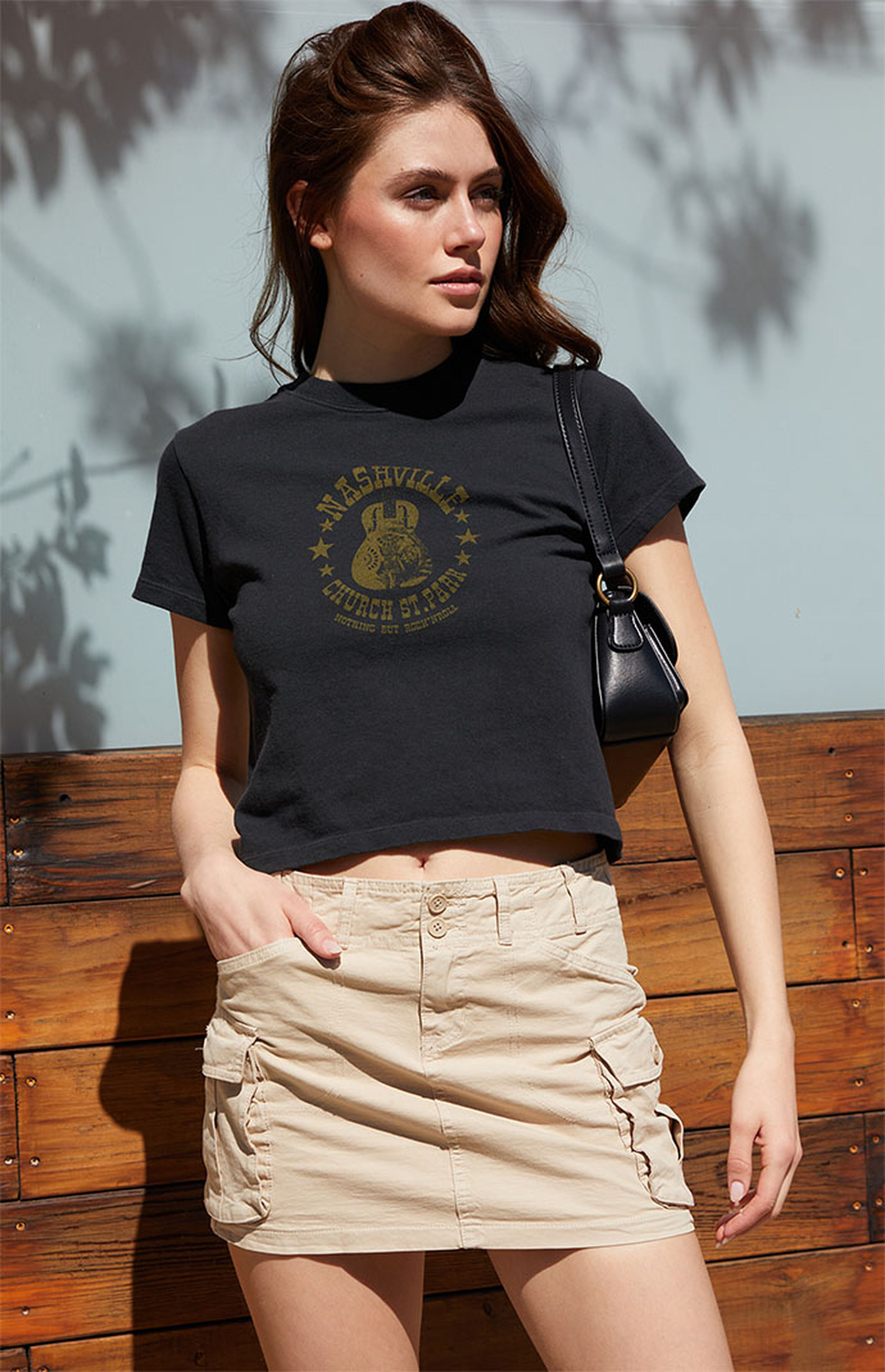John Galt Nashville Cropped T-Shirt | PacSun