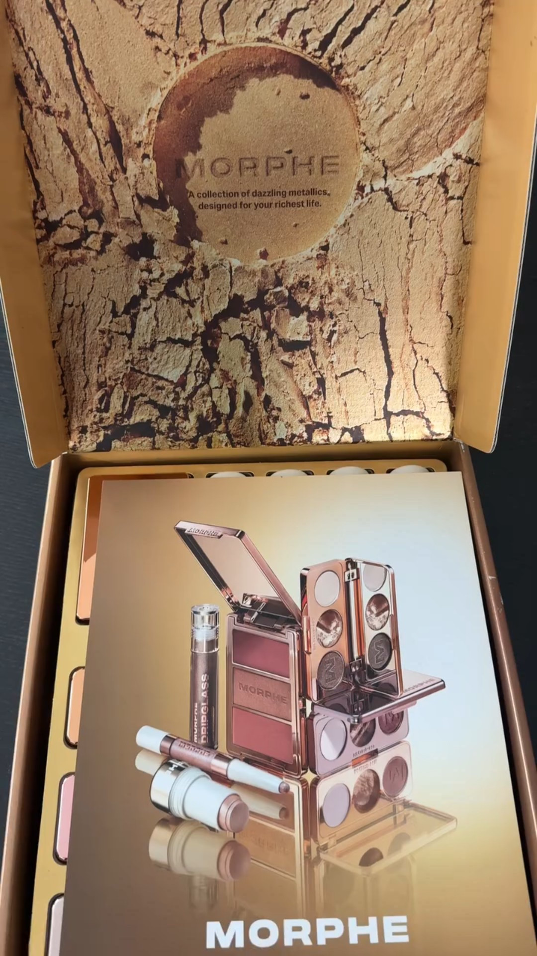 Soft glam meets full metallic moment ✨

GRWM using the NEW Morphe Dazzling Metallic Collection — and I used it ALL. Metallic eyeshadow + eyeshadow cream for that layered shimmer, glowing highlighter, the prettiest blush flush, and a glossy lip to tie everything together.

This collection is perfect if you love soft glam makeup with a radiant twist — pigmented metallic eyes, luminous skin, glowy blush, and high-shine lip gloss that still feels wearable. Dazzling, but make it everyday glam. @morphebrushes 

#MorpheArtistryCollective #MorpheMagic #MorpheBabe #DazzlingMetallic #SoftGlamMakeup