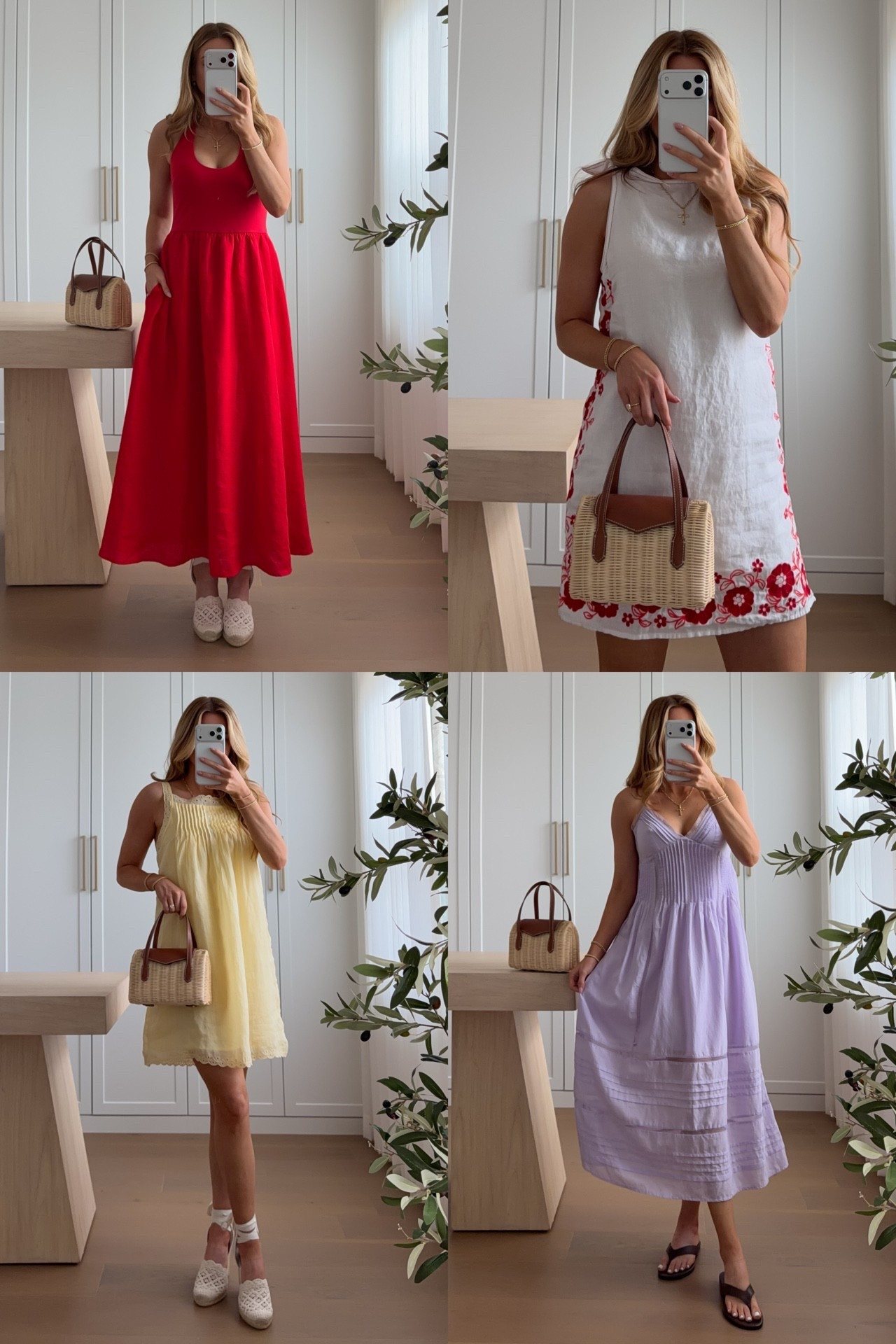 full looks from @jcrew 😍 #injcrew #ad wearing xs in all the dresses & the footwear runs true to size.