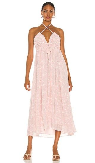 Lee Maxi Dress in Dylan Orchid Floral | Revolve Clothing (Global)