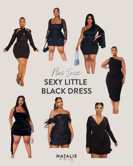 Plus size sexy little black dress 

Plus size finds 
Sexy little black dresses
Black plus size dress
#LTKSale 

#LTKfindsunder100 #LTKstyletip