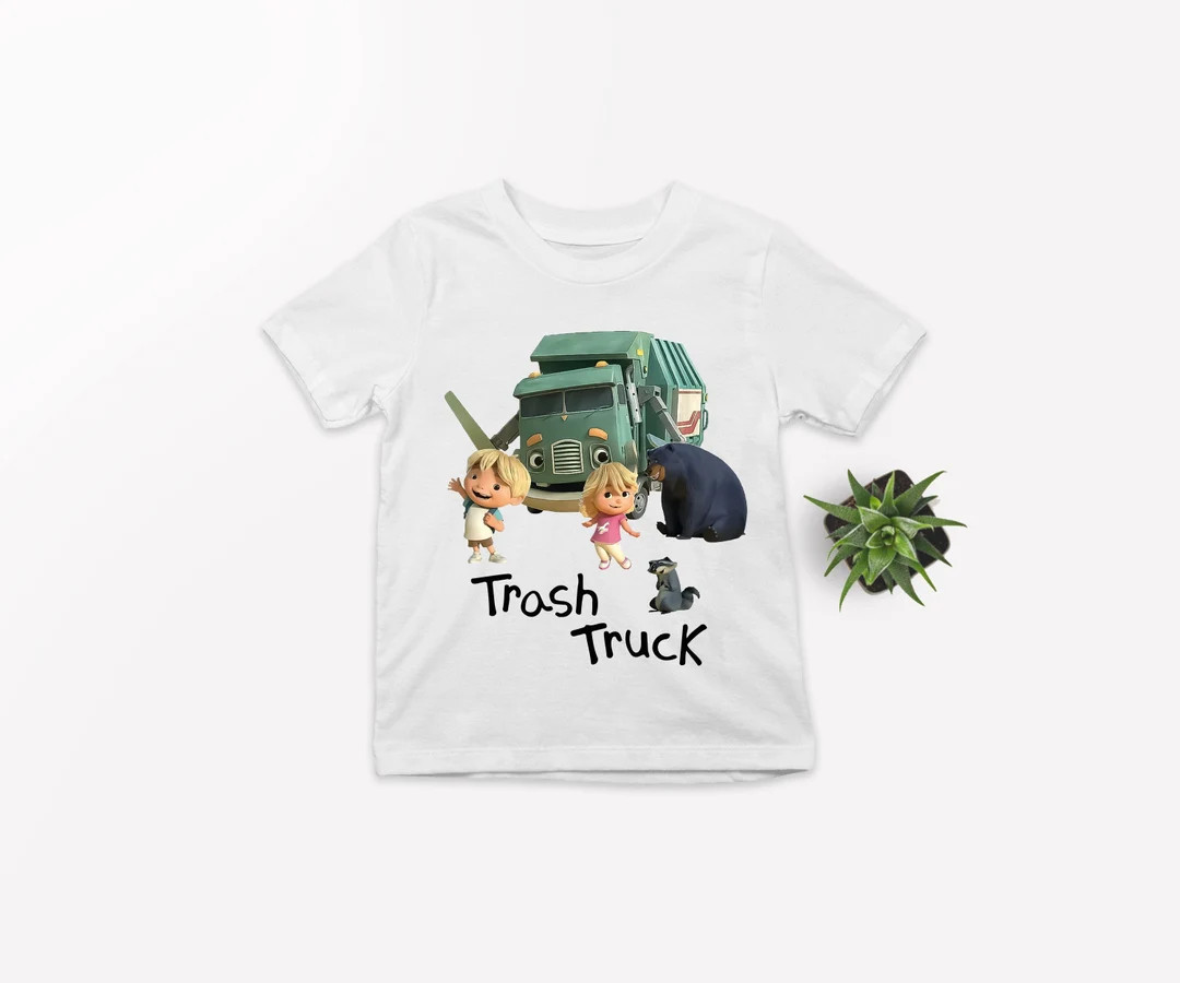 Trash Truck Shirt, Birthday Boy Girl, Trash Truck Tee, Truck Matching Tee, Hank Trash Truck, Tras... | Etsy (US)