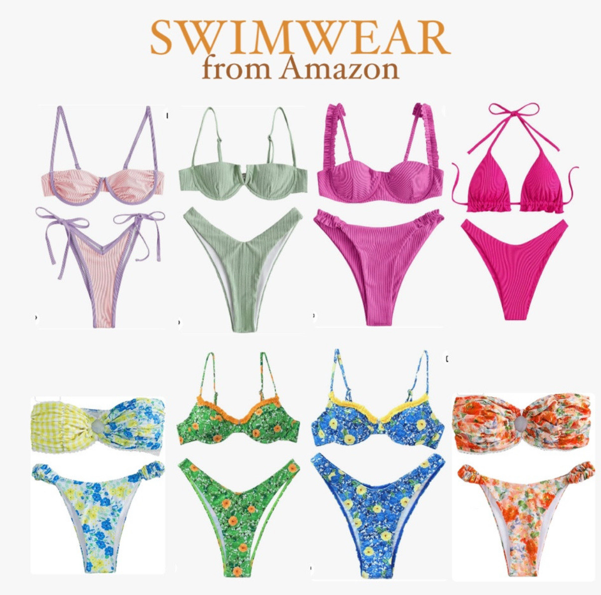 swimsuits, swimsuits 2025, swimwear, bikini set, bikinis 2025, triangl bikini, bikini amazon, amazon swimsuit, amazon bikini, triangl dupe, amazon swimsuits, floral bikini, bikini, green bikini, blue bikini, pink bikini, 

#LTKSwim #LTKFindsUnder50