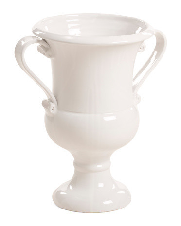 20in Ceramic Two-handle Urn Planter | Marshalls